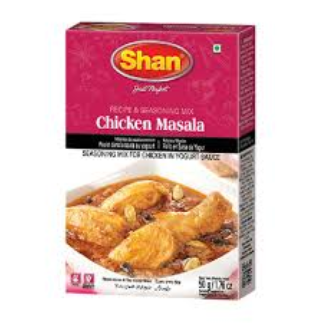 SHAN CHICKEN CURRY MASALA MIX 50G